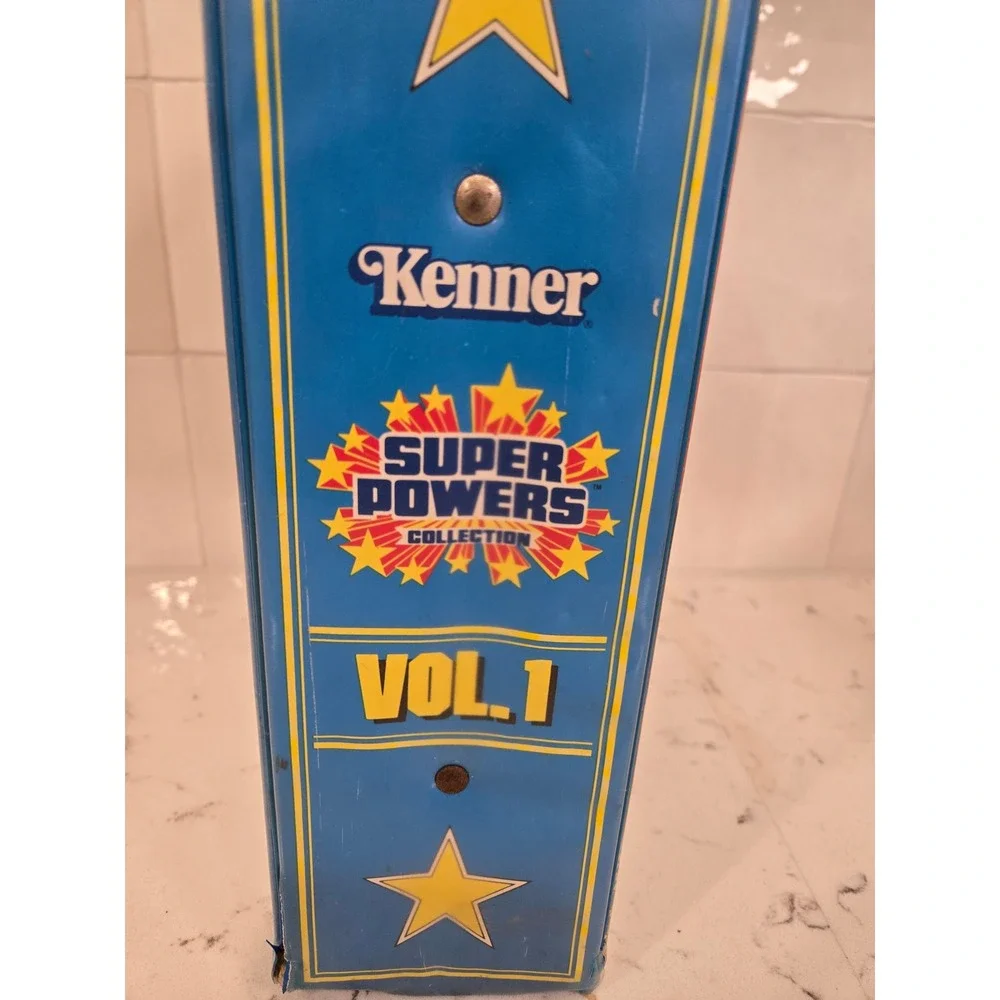 Vintage Kenner Super Powers Collection Vol 1 Action Figure Carrying Case DC 1984